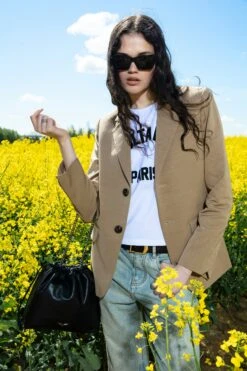 Zadig & Voltaire Rock Today Bag Black -Zadig & Voltaire Clothing 05 keylooks summer 130425 1926