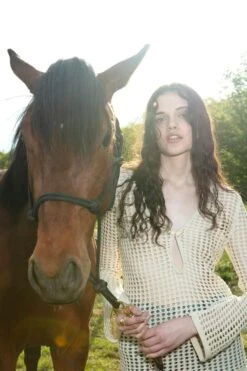 Zadig & Voltaire Rany White Crochet Sweater Judo -Zadig & Voltaire Clothing 18 keylooks summer 130425 3011