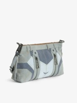 Zadig & Voltaire Sunny Moody Blue Denim Shoulder Bag Silent 12 Zadig & Voltaire Sunny Moody Blue Denim Shoulder Bag Silent -Zadig & Voltaire Clothing 62a5096 copie