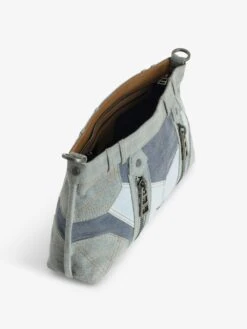 Zadig & Voltaire Sunny Moody Blue Denim Shoulder Bag Silent 13 Zadig & Voltaire Sunny Moody Blue Denim Shoulder Bag Silent -Zadig & Voltaire Clothing 62a5098 copie