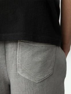 Zadig & Voltaire Party Shorts Granite -Zadig & Voltaire Clothing JMBS01013 GRANITE HOVER 67d14f6feb75c