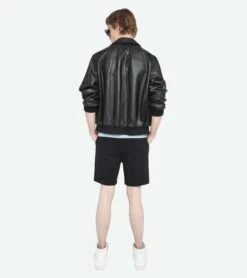 Zadig & Voltaire Pablo Shorts Black -Zadig & Voltaire Clothing JMBS01029 BLACK BACK 68116f7abf01d
