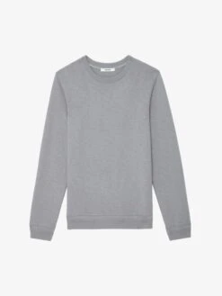 Zadig & Voltaire Stony Sweatshirt Iron -Zadig & Voltaire Clothing JMSS00232 IRON PACKSHOT