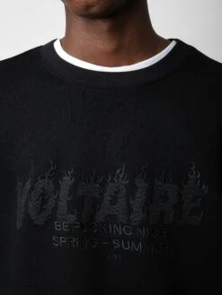 Zadig & Voltaire Simba Sweatshirt Black -Zadig & Voltaire Clothing JMSS00245 NOIR ADDI 1