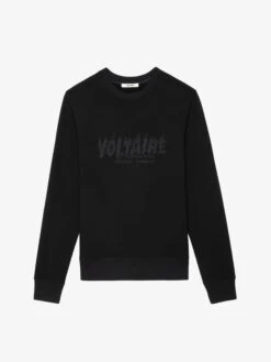 Zadig & Voltaire Simba Sweatshirt Black -Zadig & Voltaire Clothing JMSS00245 NOIR PACKSHOT