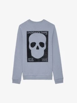Zadig & Voltaire Stony Sweatshirt Stormy -Zadig & Voltaire Clothing JMSS01263 STORMY PACKSHOT 2 6777ef8ec45d5