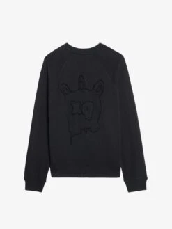 Zadig & Voltaire Uppy Sweatshirt Black -Zadig & Voltaire Clothing JMSS01266 BLACK ADDI 4 6811e6f3b547c
