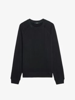 Zadig & Voltaire Uppy Sweatshirt Black -Zadig & Voltaire Clothing JMSS01266 BLACK PACKSHOT 6811e6bdc7d07