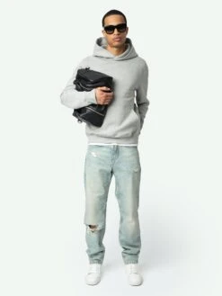 Zadig & Voltaire Sanchi Sweatshirt Gris Chine -Zadig & Voltaire Clothing JMSS01291 GRIS CHINE ADDI 1 67d14f5443325