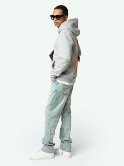 Zadig & Voltaire Sanchi Sweatshirt Gris Chine -Zadig & Voltaire Clothing JMSS01291 GRIS CHINE ADDI 2 67d14f66b20ea