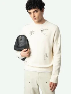 Zadig & Voltaire Uppy Sweatshirt Steam -Zadig & Voltaire Clothing JMSS01293 STEAM ADDI 1 67603f34f0926