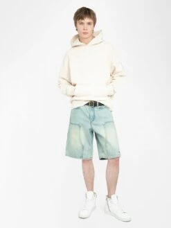 Zadig & Voltaire Georgio Sweatshirt Light Sugar -Zadig & Voltaire Clothing JMSS01299 LIGHT SUGAR ADDI 1 68011ef9ae806