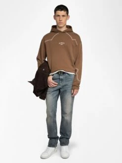 Zadig & Voltaire Sweeny Sweatshirt Wood -Zadig & Voltaire Clothing JMSS01304 WOOD ADDI 1 6863f2543c40f