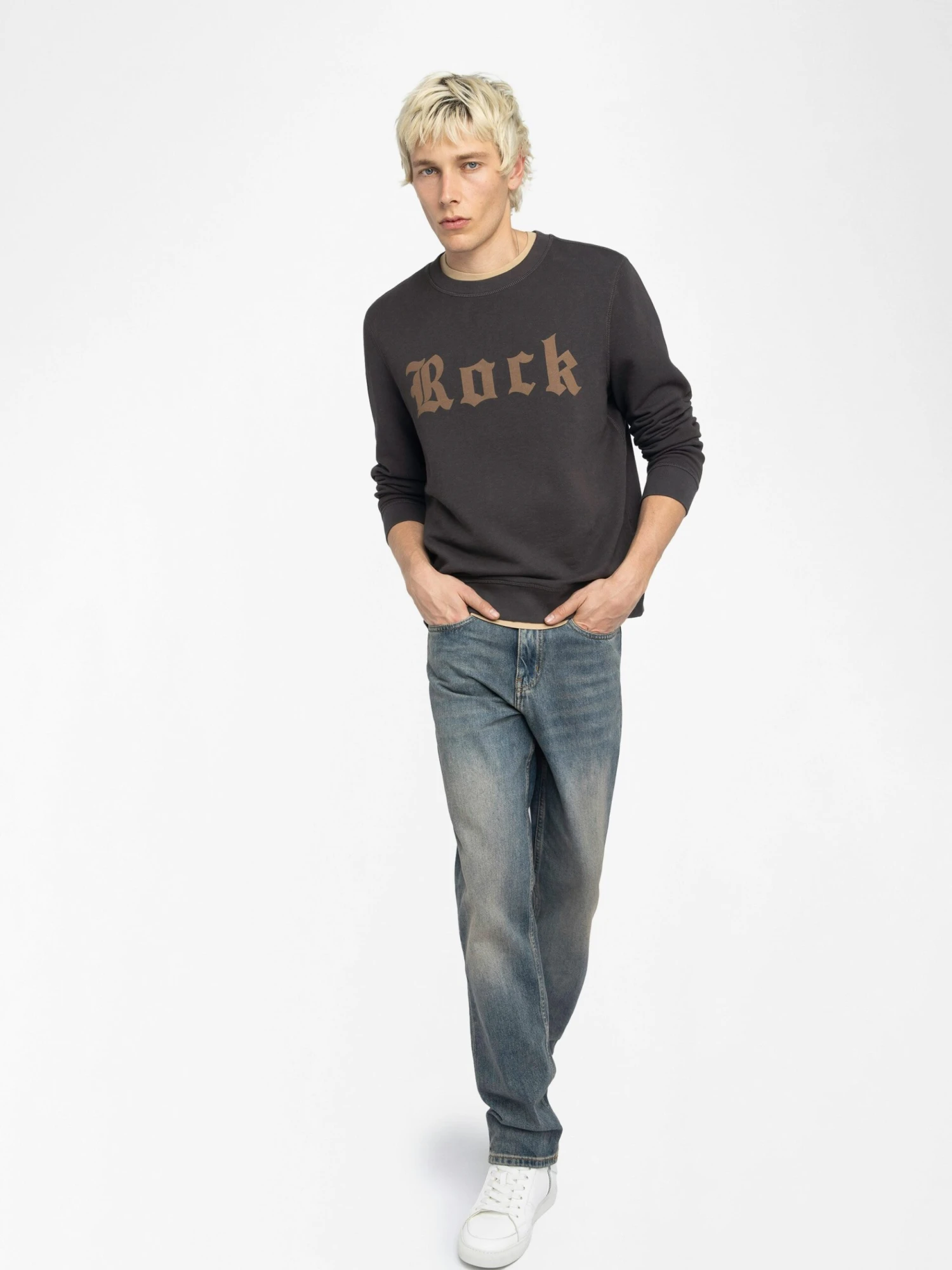 Zadig & Voltaire Stony Sweatshirt Dark Chocolate 5 Zadig & Voltaire Stony Sweatshirt Dark Chocolate - Image 3