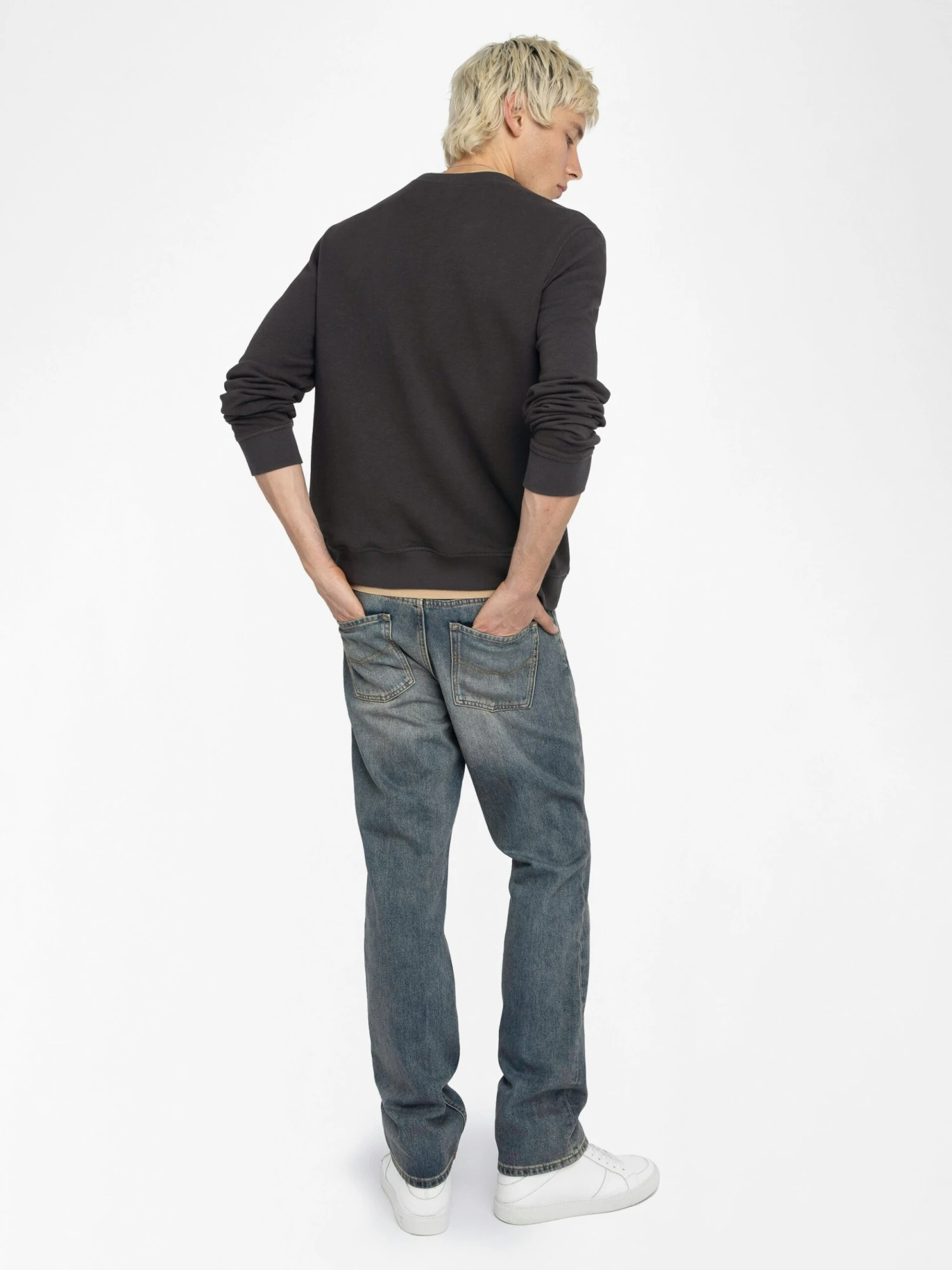 Zadig & Voltaire Stony Sweatshirt Dark Chocolate 4 Zadig & Voltaire Stony Sweatshirt Dark Chocolate - Image 2