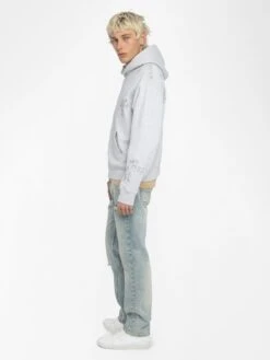 Zadig & Voltaire Sacha Sweatshirt Gris Chine -Zadig & Voltaire Clothing JMSS01309 GRIS CHINE ADDI 3 683dc93bba866