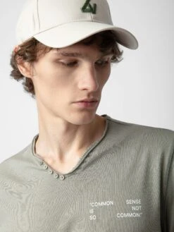 Zadig & Voltaire Monastir Photoprint T-shirt Trellis -Zadig & Voltaire Clothing JMTN00240 TRELLIS ADDI 2