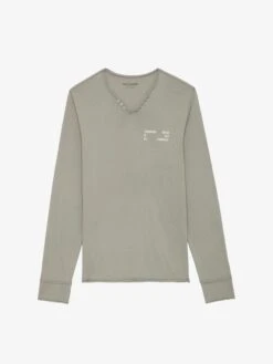 Zadig & Voltaire Monastir Photoprint T-shirt Trellis -Zadig & Voltaire Clothing JMTN00240 TRELLIS PACKSHOT