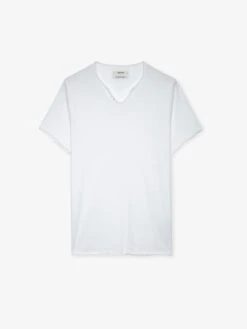 Zadig & Voltaire Monastir Henley T-shirt Judo 11 Zadig & Voltaire Monastir Henley T-shirt Judo -Zadig & Voltaire Clothing JMTN01631 JUDO PACKSHOT 677eadd506560