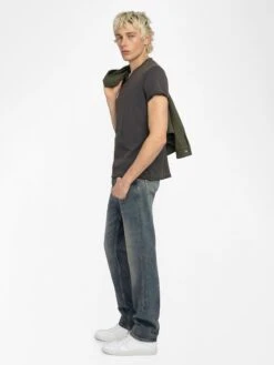 Zadig & Voltaire Henley Monastir T-shirt Carbone -Zadig & Voltaire Clothing JMTN01635 CARBONE ADDI 2 683dc994488ee