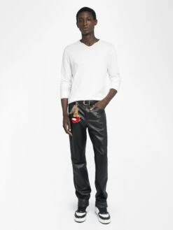 Zadig & Voltaire Henley Monastir T-shirt Judo -Zadig & Voltaire Clothing JMTN01636 JUDO ADDI 1 68484ec78b169