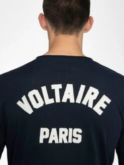 Zadig & Voltaire Monastir T-shirt Encre -Zadig & Voltaire Clothing JMTN01640 ENCRE HOVER 6863f456b1665