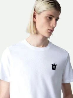Zadig & Voltaire Tommy Skull XO T-shirt White -Zadig & Voltaire Clothing JMTS00001 BLANC HOVER