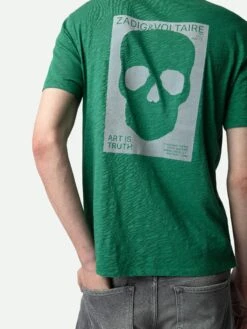 Zadig & Voltaire Stockholm T-shirt Peppermint -Zadig & Voltaire Clothing JMTS00623 PEPPERMINT HOVER