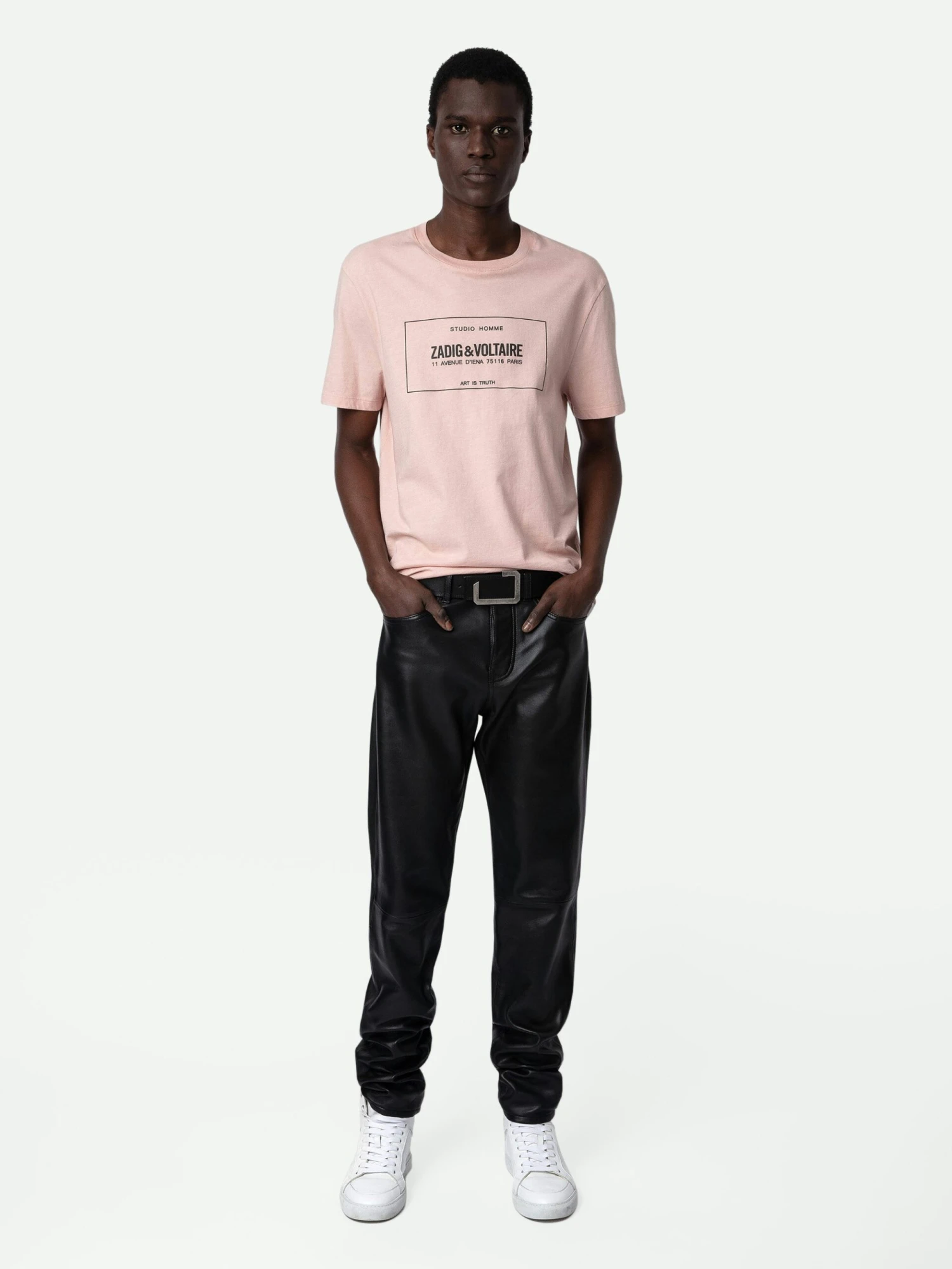 Zadig & Voltaire Ted Insignia T-shirt Primrose 3 Zadig & Voltaire Ted Insignia T-shirt Primrose