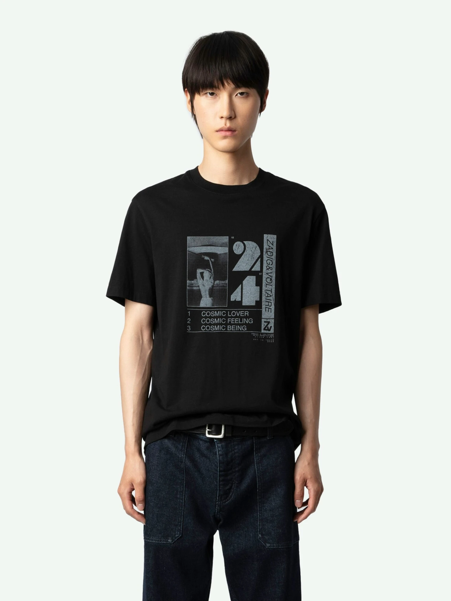 Zadig & Voltaire Ted Photoprint T-shirt Black 5 Zadig & Voltaire Ted Photoprint T-shirt Black - Image 3
