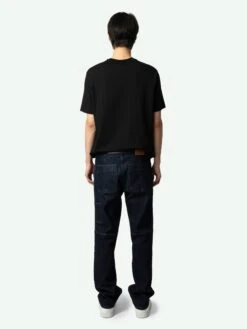 Zadig & Voltaire Ted Photoprint T-shirt Black 9 Zadig & Voltaire Ted Photoprint T-shirt Black -Zadig & Voltaire Clothing JMTS00657 NOIR BACK 66854d3502255