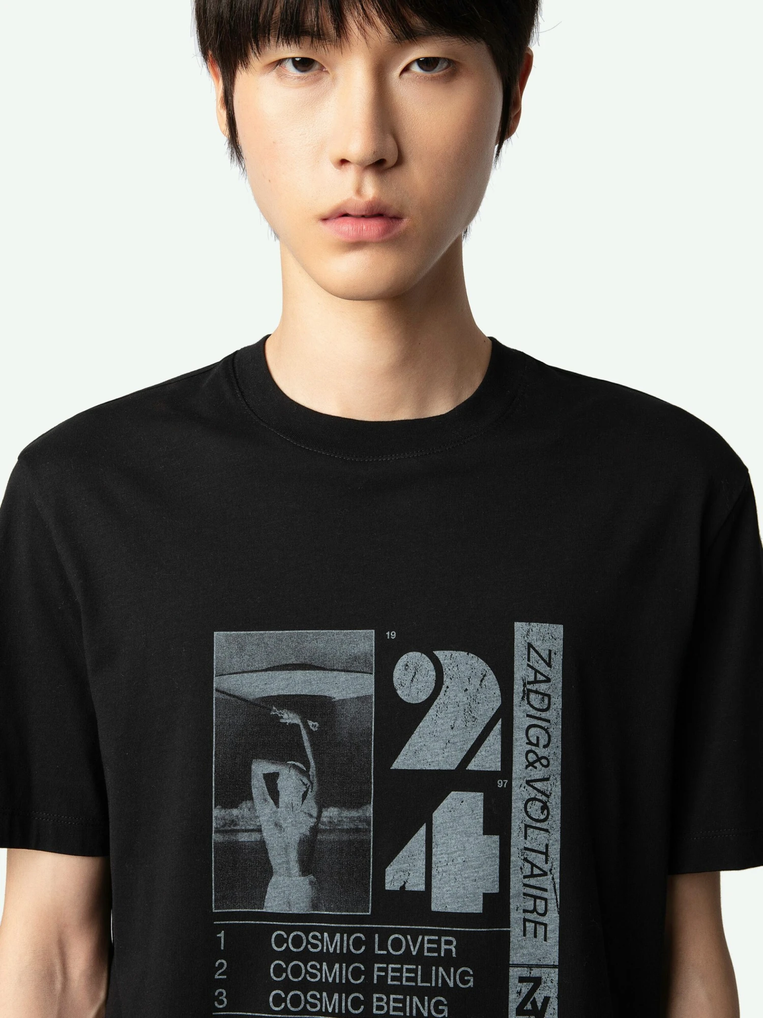 Zadig & Voltaire Ted Photoprint T-shirt Black 7 Zadig & Voltaire Ted Photoprint T-shirt Black - Image 5