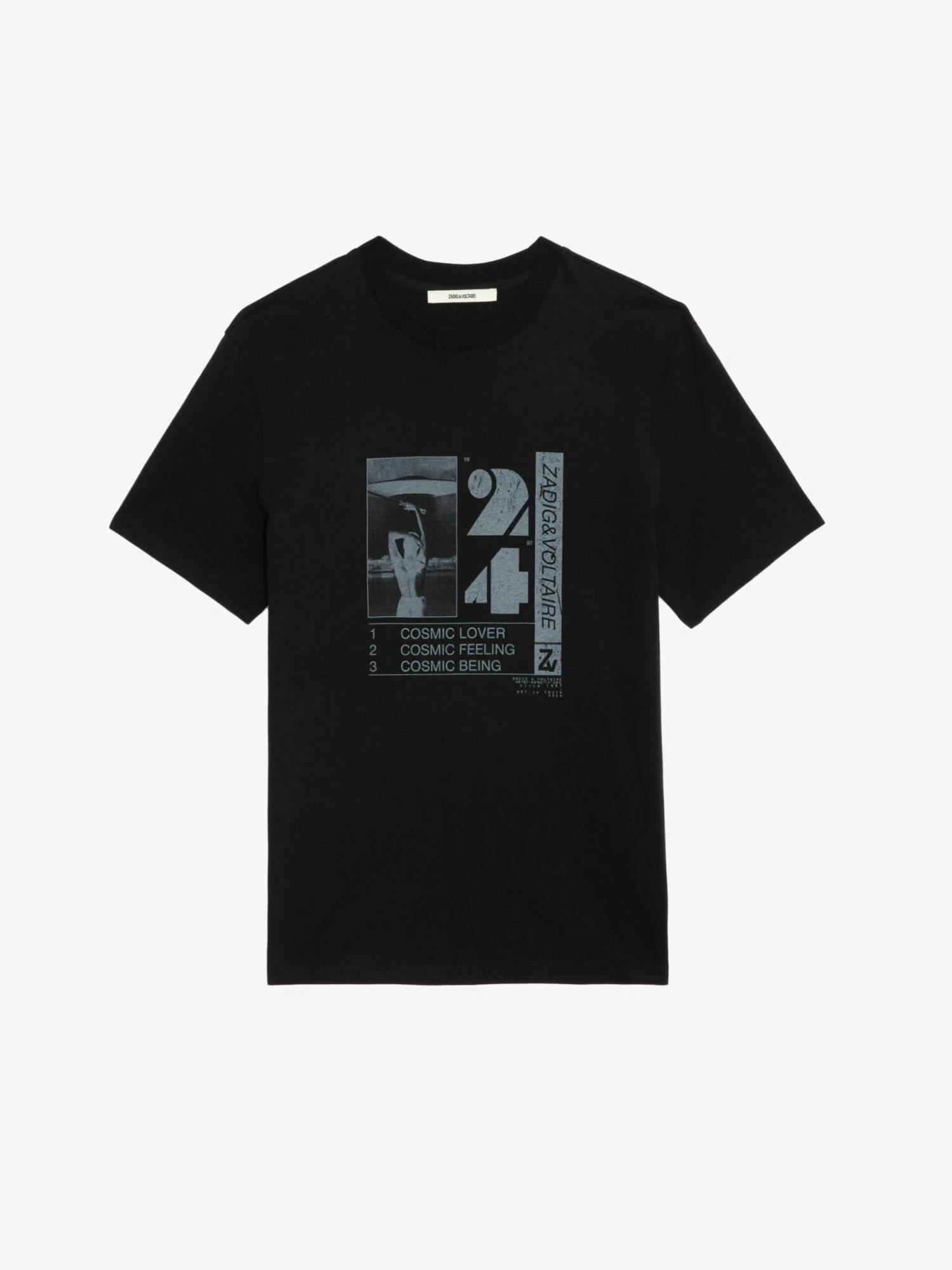 Zadig & Voltaire Ted Photoprint T-shirt Black 8 Zadig & Voltaire Ted Photoprint T-shirt Black - Image 6