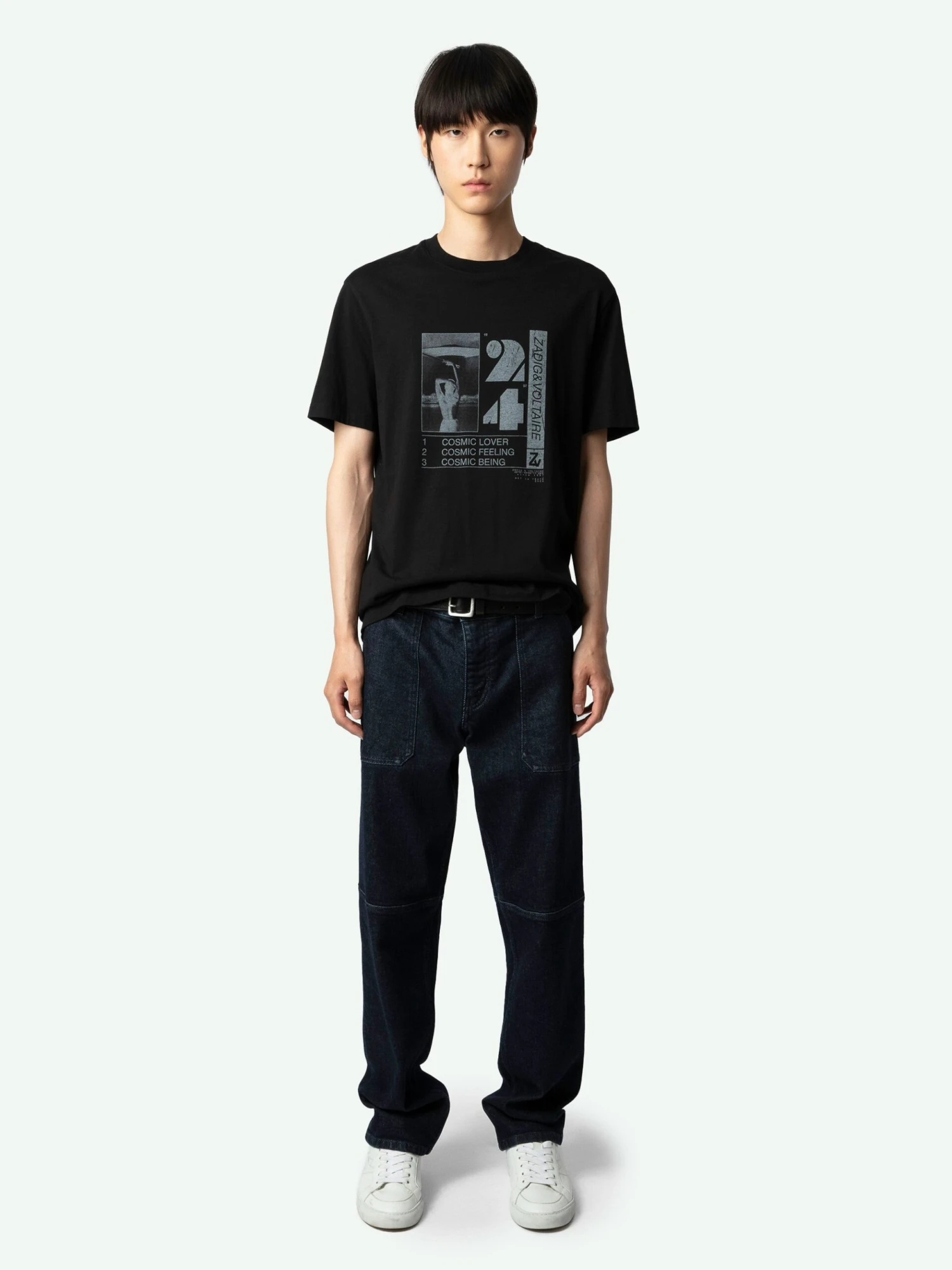 Zadig & Voltaire Ted Photoprint T-shirt Black 3 Zadig & Voltaire Ted Photoprint T-shirt Black