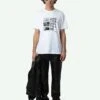 Zadig & Voltaire Ted Photoprint T-shirt White -Zadig & Voltaire Clothing JMTS00659 BLANC SHOOTING 6638d28a09eaa