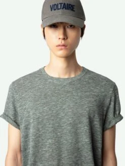 Zadig & Voltaire Tommy Arrow T-shirt Nebulous 13 Zadig & Voltaire Tommy Arrow T-shirt Nebulous -Zadig & Voltaire Clothing JMTS00661 NEBULOUS ADDI 2 66854d9b27b76