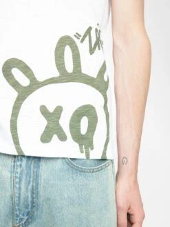 Zadig & Voltaire Stockly T-shirt White -Zadig & Voltaire Clothing JMTS01676 WHITE HOVER 681a4685449b6