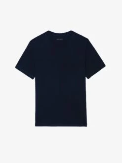 Zadig & Voltaire Tommy T-shirt Encre -Zadig & Voltaire Clothing JMTS01710 ENCRE PACKSHOT 67c18970dfbbe