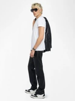 Zadig & Voltaire Tommy T-shirt Blanc -Zadig & Voltaire Clothing JMTS01728 BLANC ADDI 3 683dca5e16359