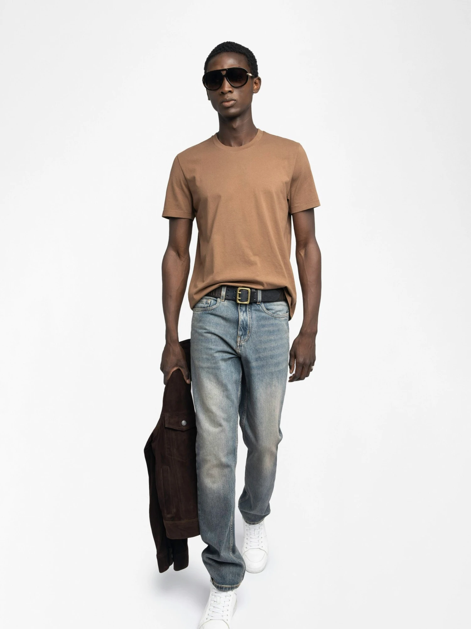 Zadig & Voltaire Tommy T-shirt Wood 5 Zadig & Voltaire Tommy T-shirt Wood - Image 3