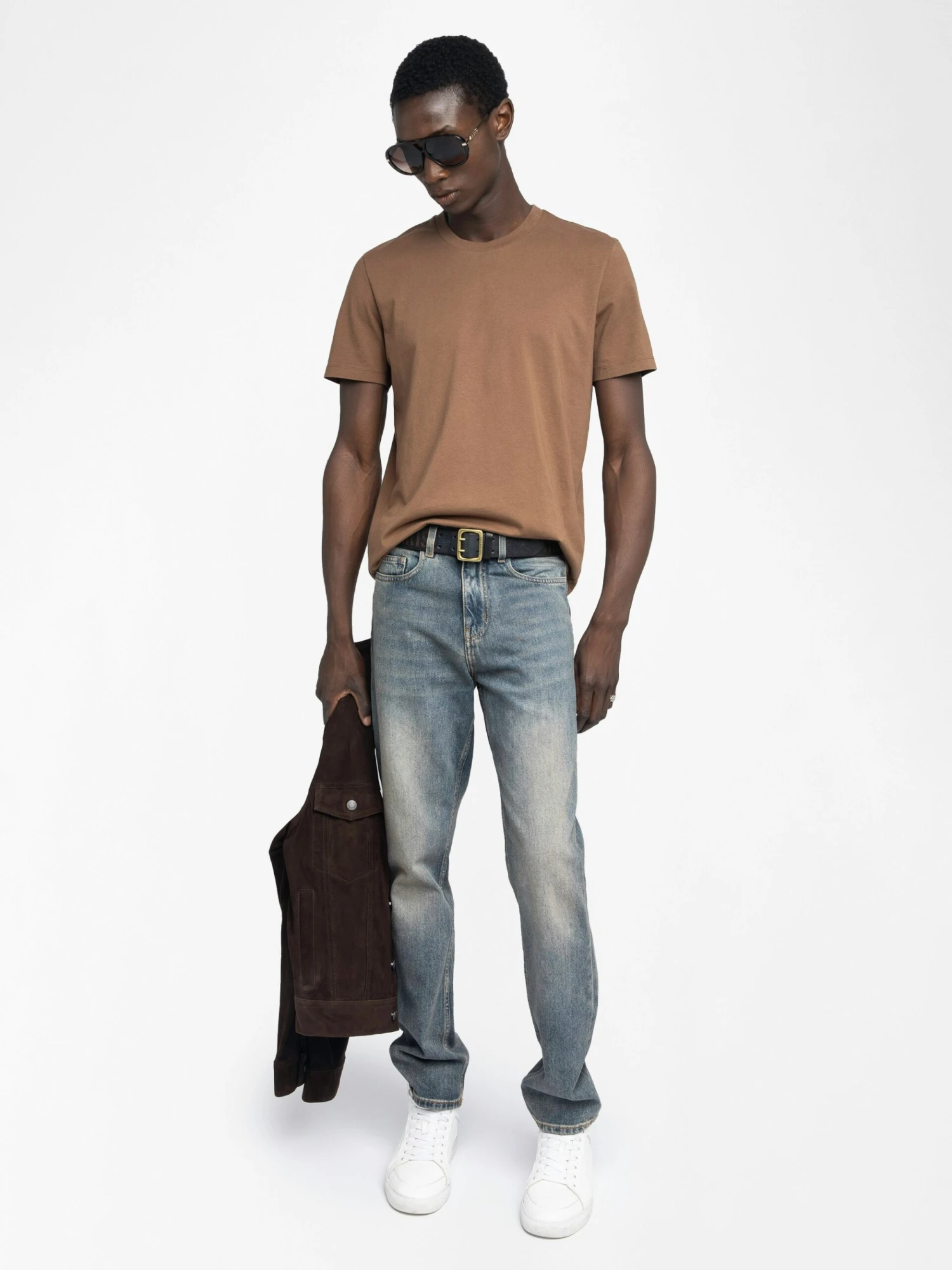 Zadig & Voltaire Tommy T-shirt Wood 6 Zadig & Voltaire Tommy T-shirt Wood - Image 4