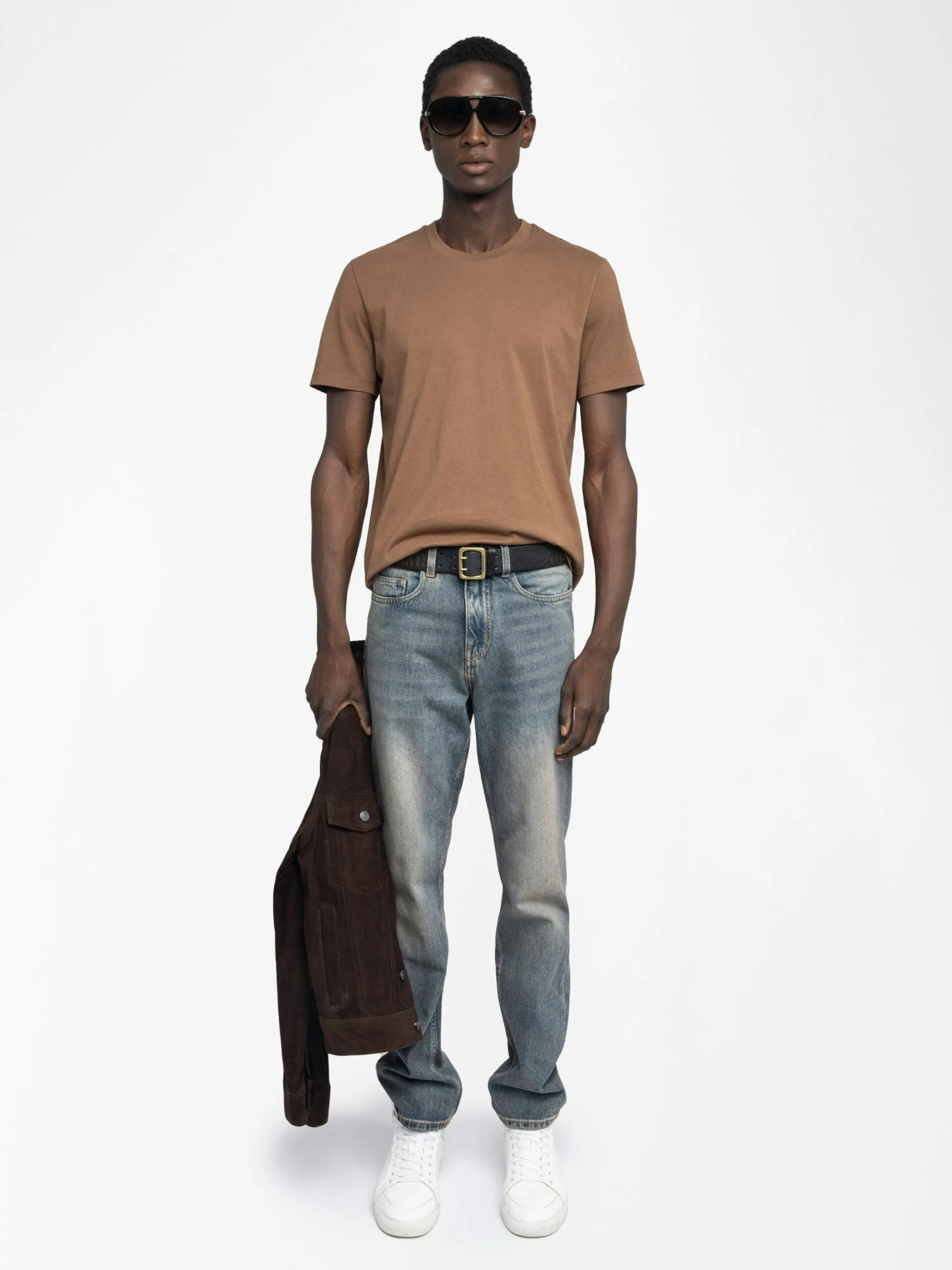 Zadig & Voltaire Tommy T-shirt Wood 3 Zadig & Voltaire Tommy T-shirt Wood