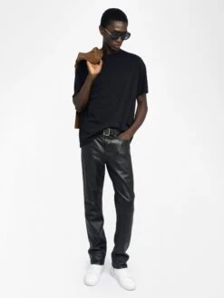 Zadig & Voltaire Teddy T-shirt Black -Zadig & Voltaire Clothing JMTS01731 BLACK ADDI 1 684850487ad08