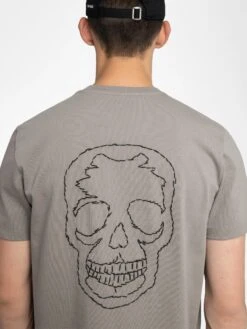 Zadig & Voltaire Tommy T-shirt Medium Grey -Zadig & Voltaire Clothing JMTS01745 MEDIUM GREY HOVER 6863f446145a5