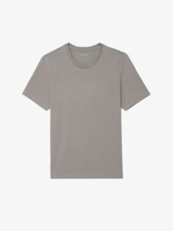 Zadig & Voltaire Tommy T-shirt Medium Grey -Zadig & Voltaire Clothing JMTS01745 MEDIUM GREY PACKSHOT 6863ba9540384