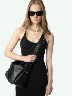 Zadig & Voltaire Astra Dress Black -Zadig & Voltaire Clothing JWDR01067 BLACK ADDI 1 67a9e0e29bb53