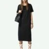 Zadig & Voltaire Zaid Dress Carbone -Zadig & Voltaire Clothing JWDR01069 CARBONE SHOOTING 6763e641ca9b4