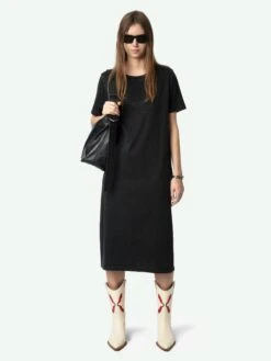 Zadig & Voltaire Zaid Dress Carbone