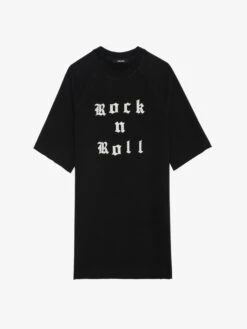 Zadig & Voltaire Grace Dress Black -Zadig & Voltaire Clothing JWDR01073 BLACK PACKSHOT 6777f0973ecb9