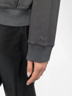 Zadig & Voltaire Georgy Sweatshirt Carbone -Zadig & Voltaire Clothing JWSS01607 CARBONE ADDI 2 6849a29734c42